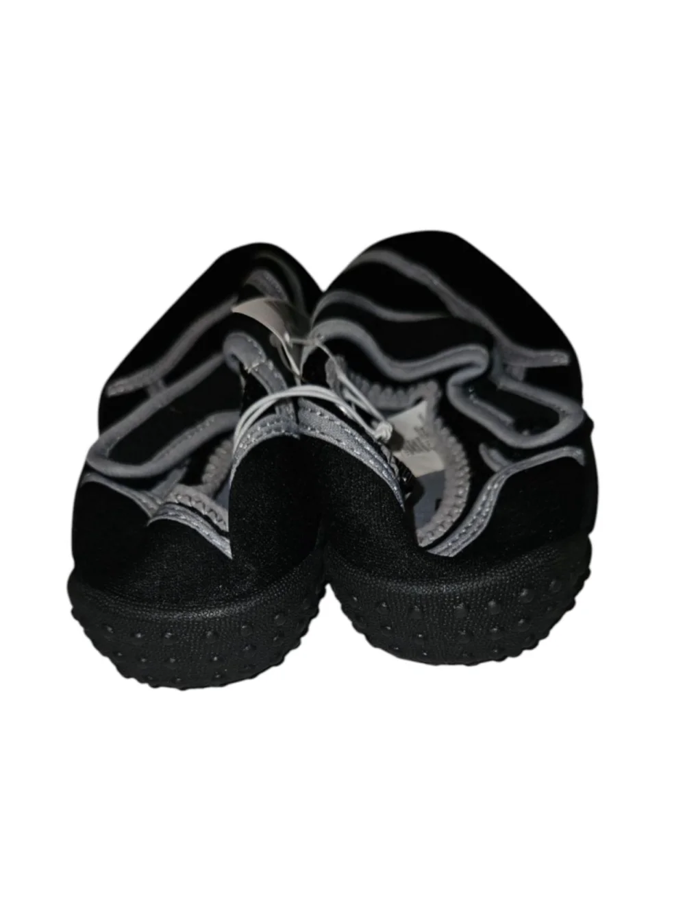 Boys The Children's Place Water Shoes Size 11-12 Black Gray NEW